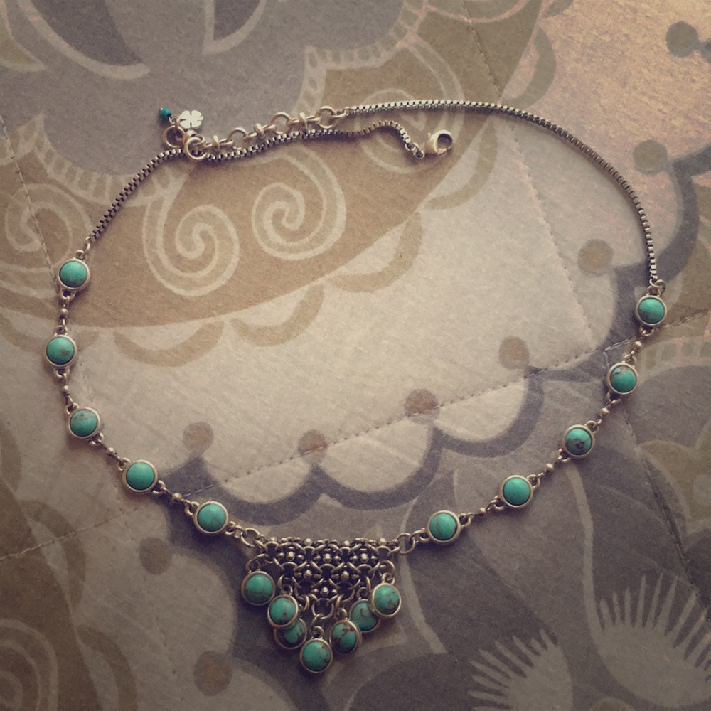 Lucky Brand Turquoise Necklace Used